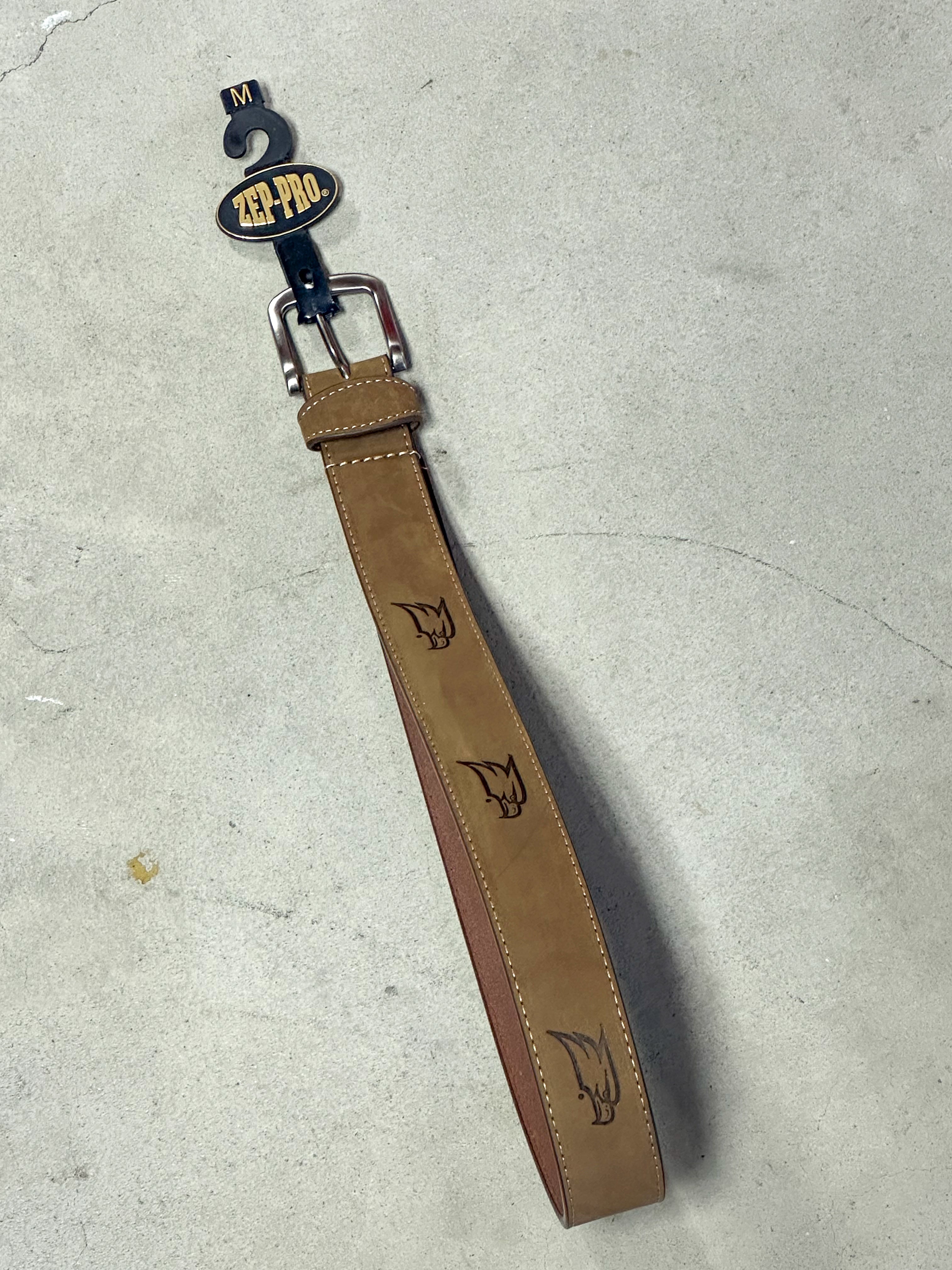Zep-Pro | BOYS Leather Georgia Southern Belt - Brown