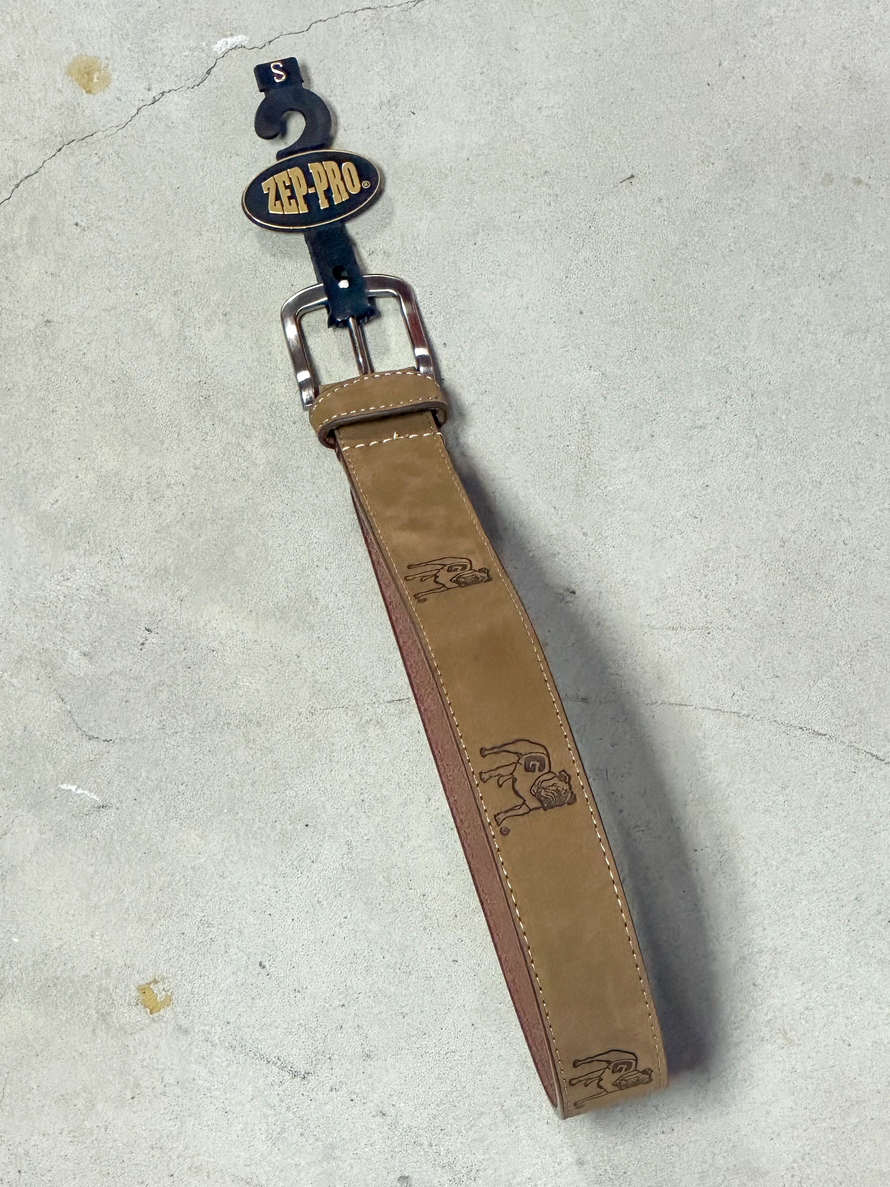 Zep-Pro | BOYS Bulldog Leather Belt - Brown