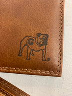 Zep-Pro | Men's Embossed Leather Wallet-Checkbook