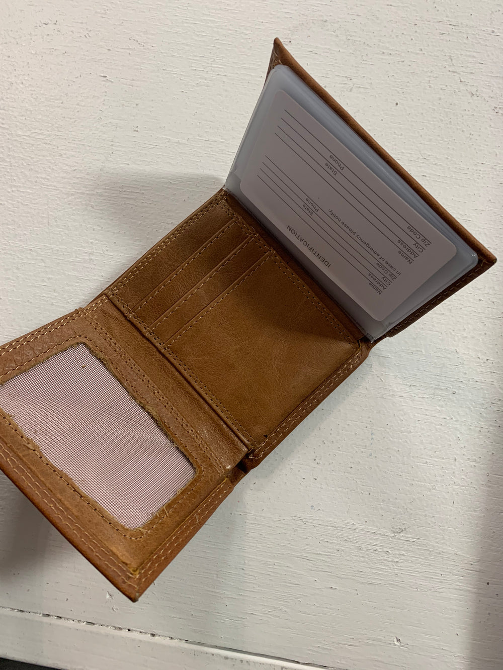 Zep-Pro | Men's Leather Embossed Wallet-Tri Fold