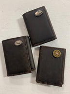 Zep-Pro | Men's Leather Tri-fold Wallet