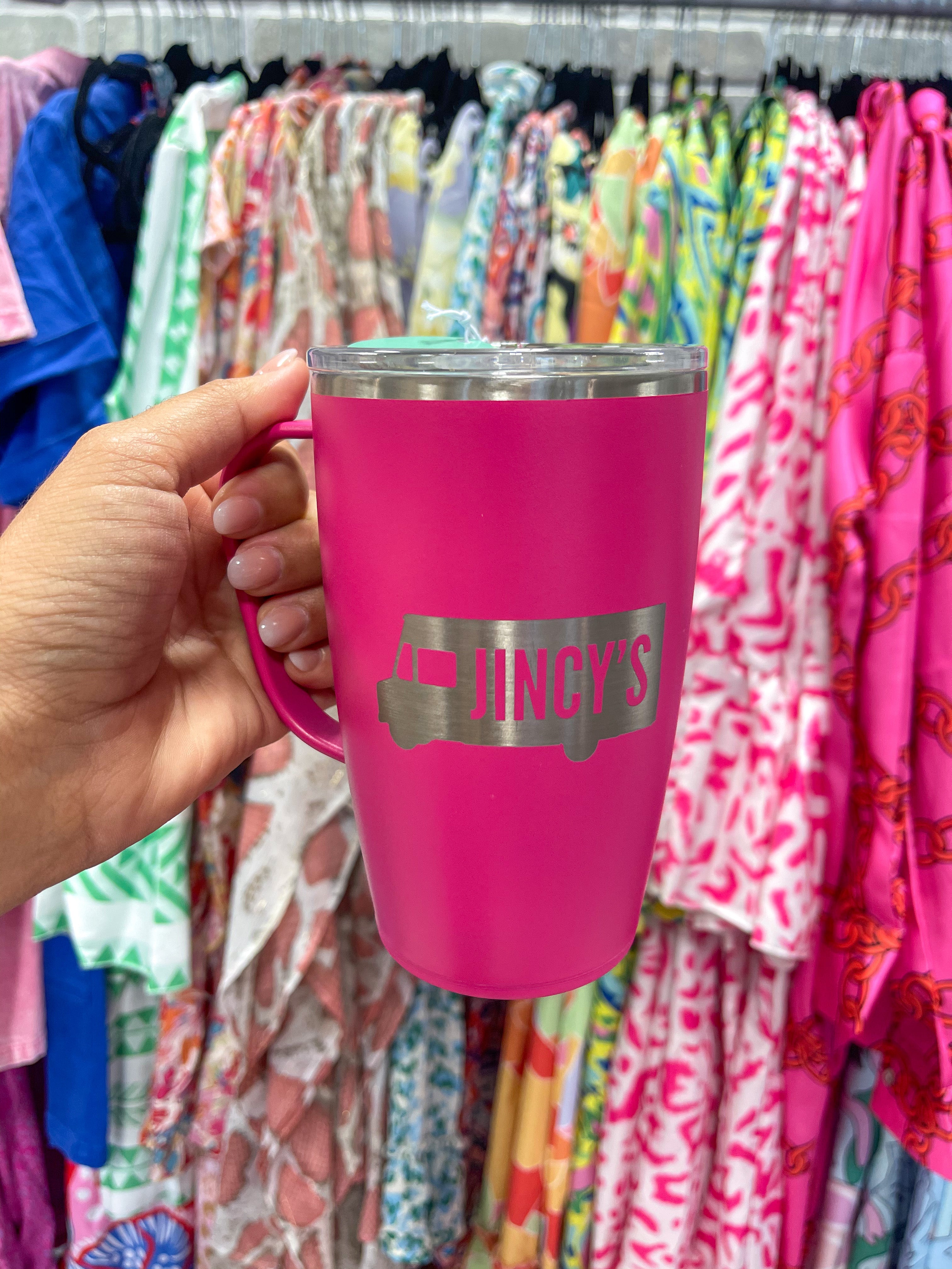 Swig | 18oz Travel Mug - Jincy's Logo