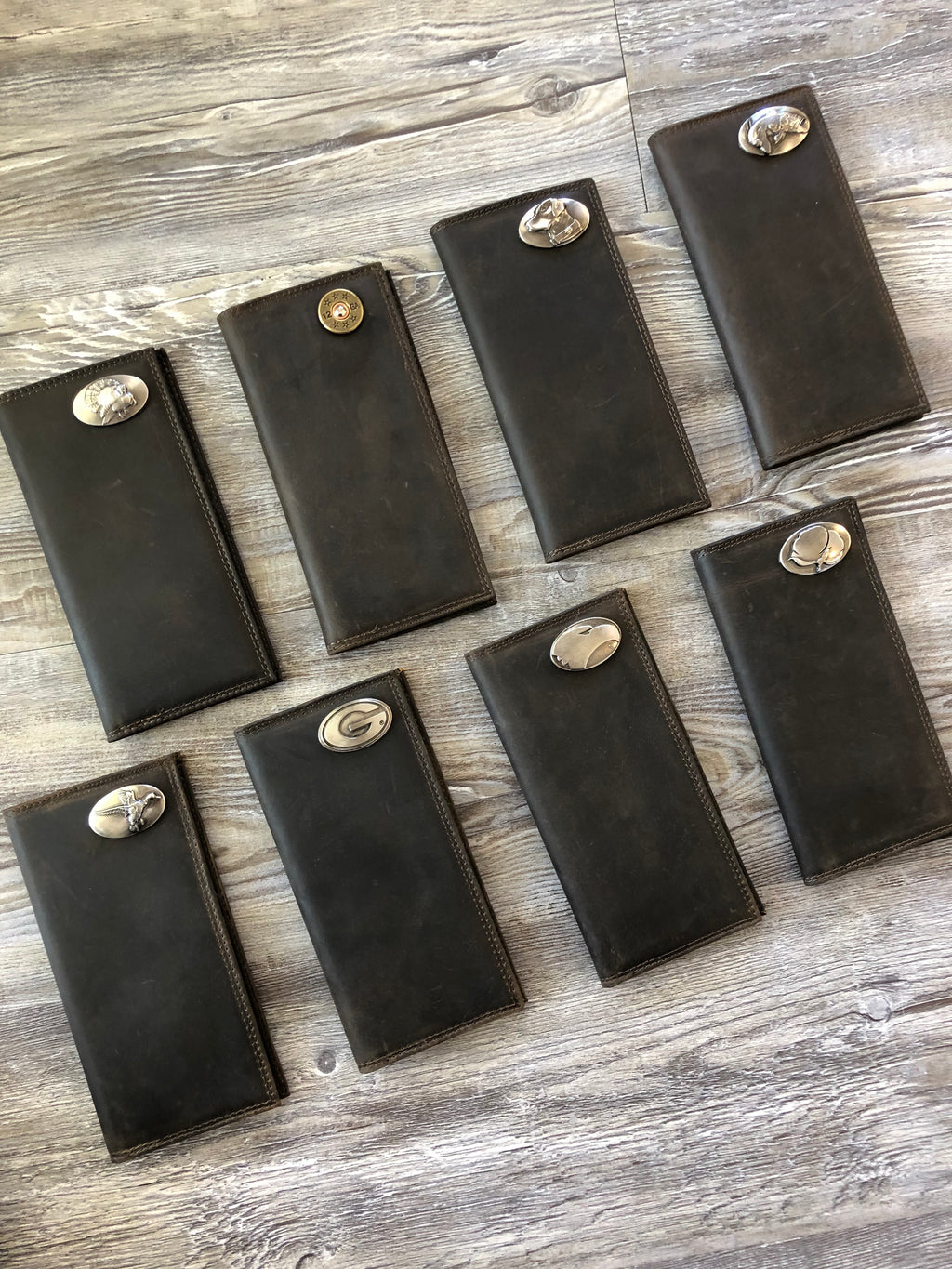 Zep-Pro | Men's Leather Checkbook Wallet