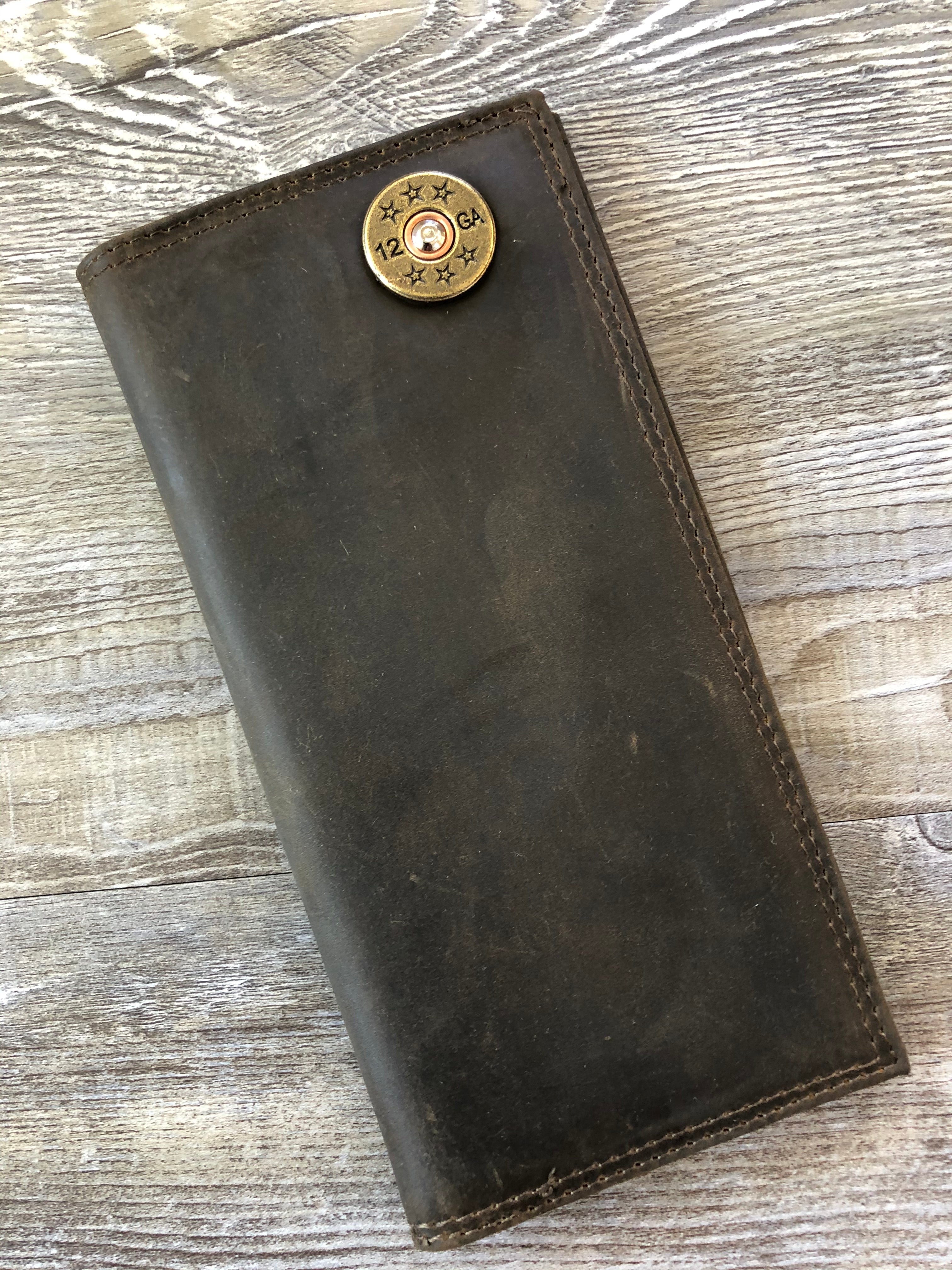 Zep-Pro | Men's Leather Checkbook Wallet