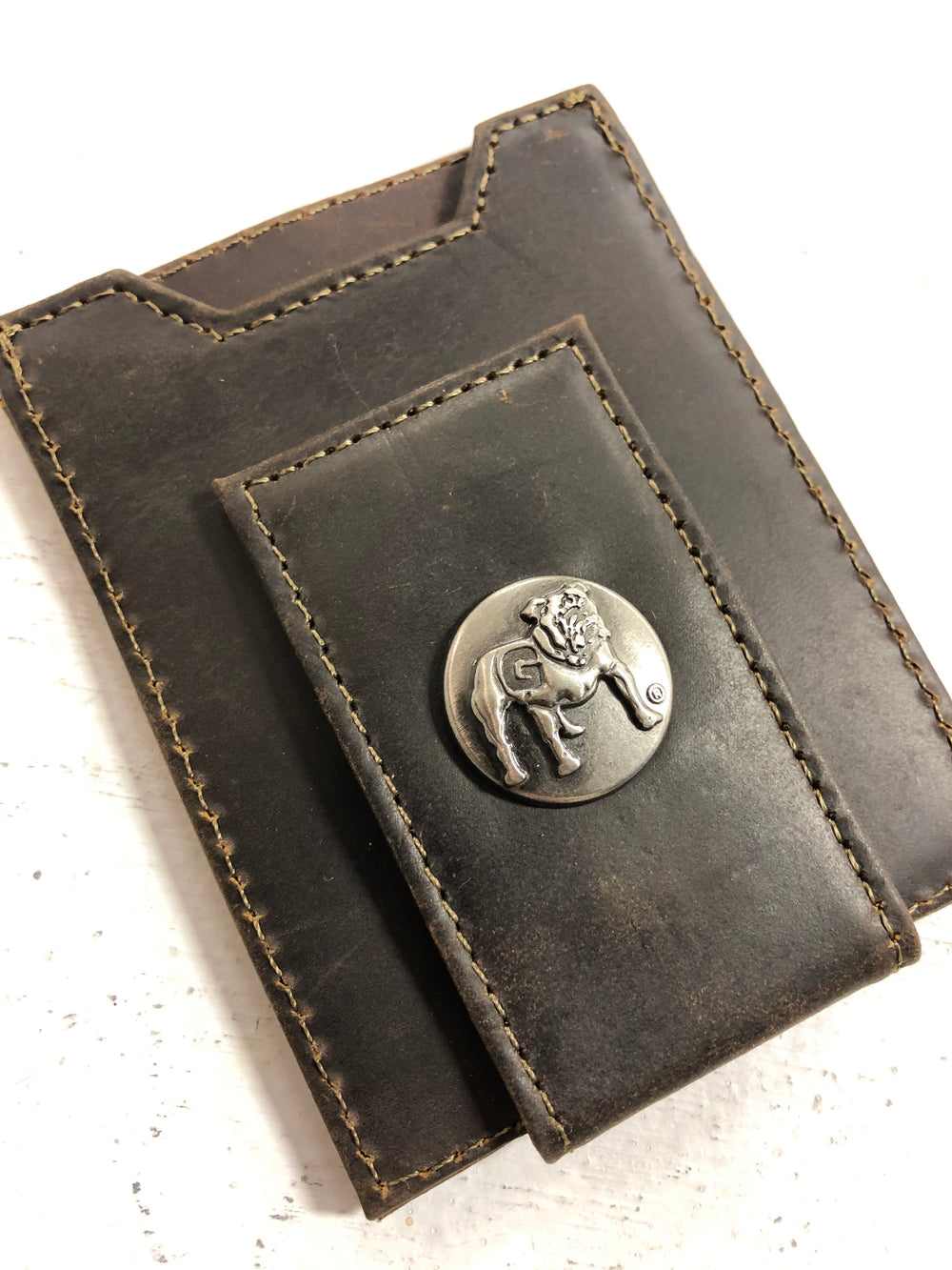 Buffalo Nickel Front Pocket Money Clip Wallet