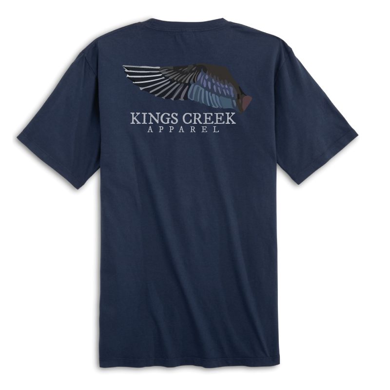 Kings Creek | Duck Wing Tee - Navy