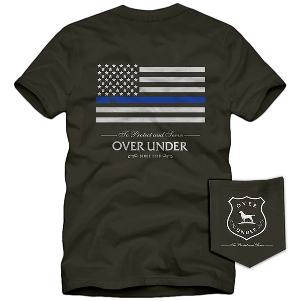 Over Under | S/S Protect & Serve Tee - Charcoal
