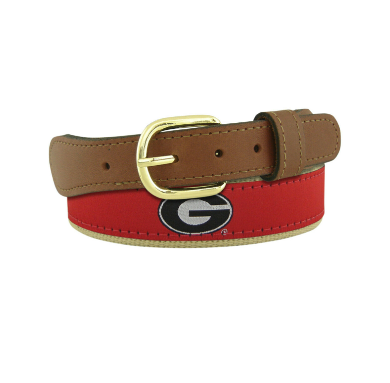 Zep-Pro | UGA Oval Ribbon Belt - 2 Colors