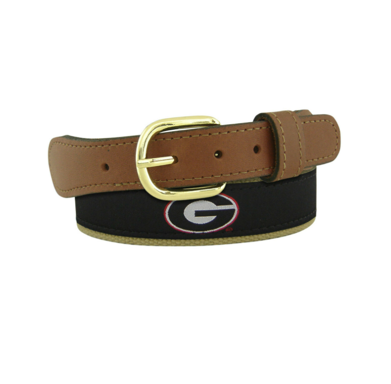 Zep-Pro | UGA Oval Ribbon Belt - 2 Colors