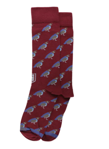 Heybo | Rambler Sock - Quail - Tibetian Red