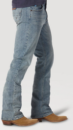 Wrangler BR Wash Retro Slim Fit Bootcut Jean Men's Denim Jeans Pants Light Wash Jincy's Tripp
