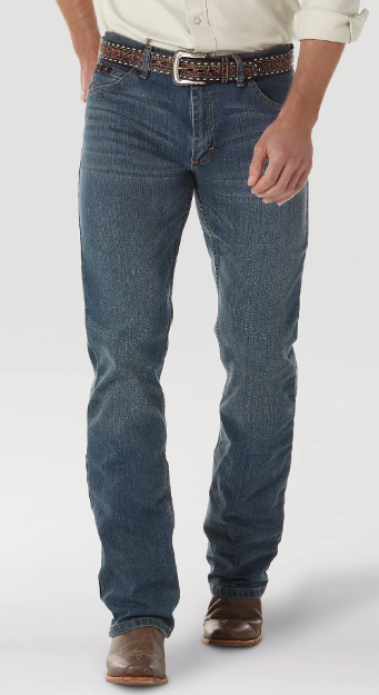 Wrangler Barrel 20X Competition Slim Jean Men's Denim Jeans Dark Denim Jincy's Tripp