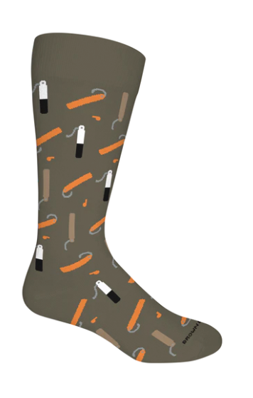 Brown Dog Hosiery | Bumpers Sage