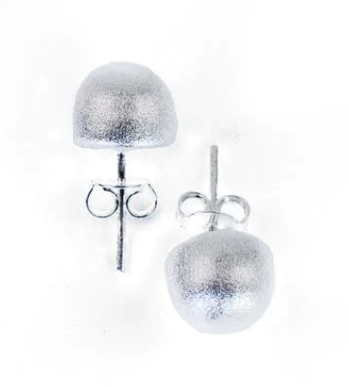 Sheila Fajl | Lilou Studs - Brushed Silver Plated