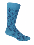 Brown Dog Hosiery | Red Fish Teal