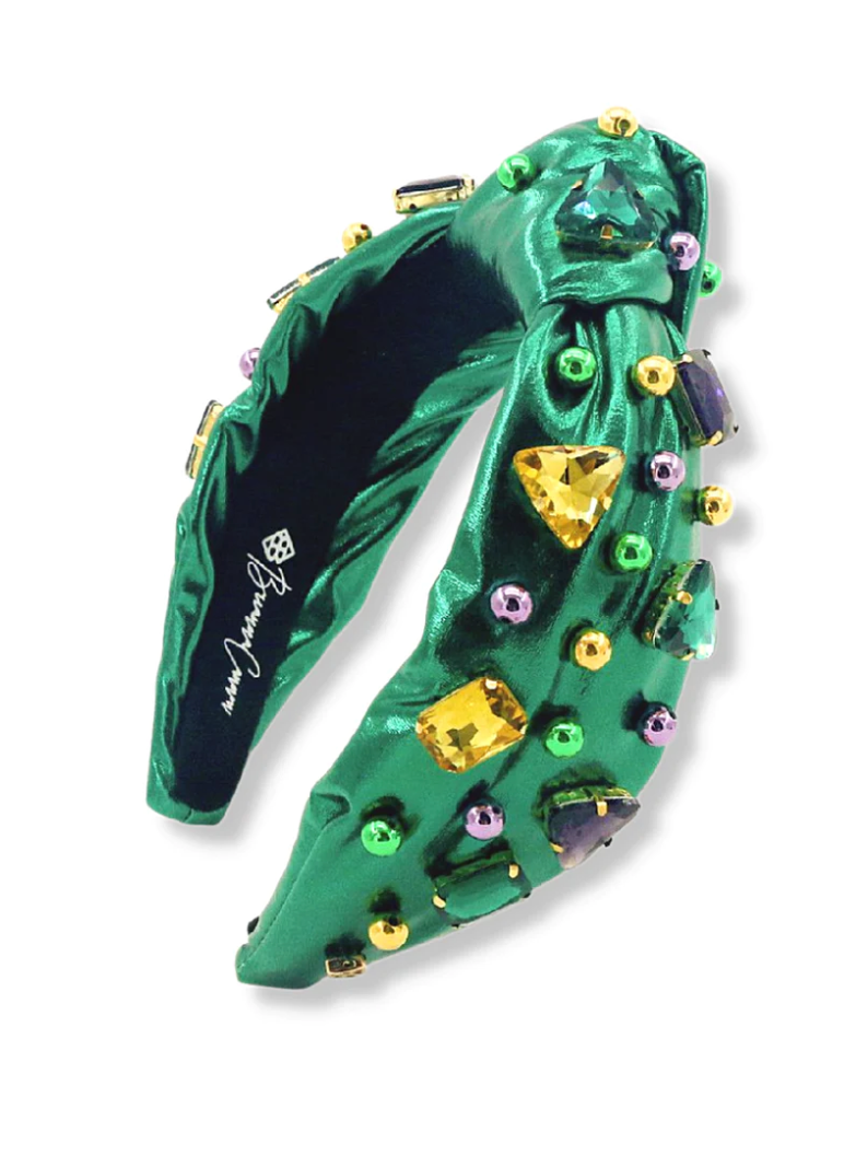 Brianna Cannon | Green Jewel Headband