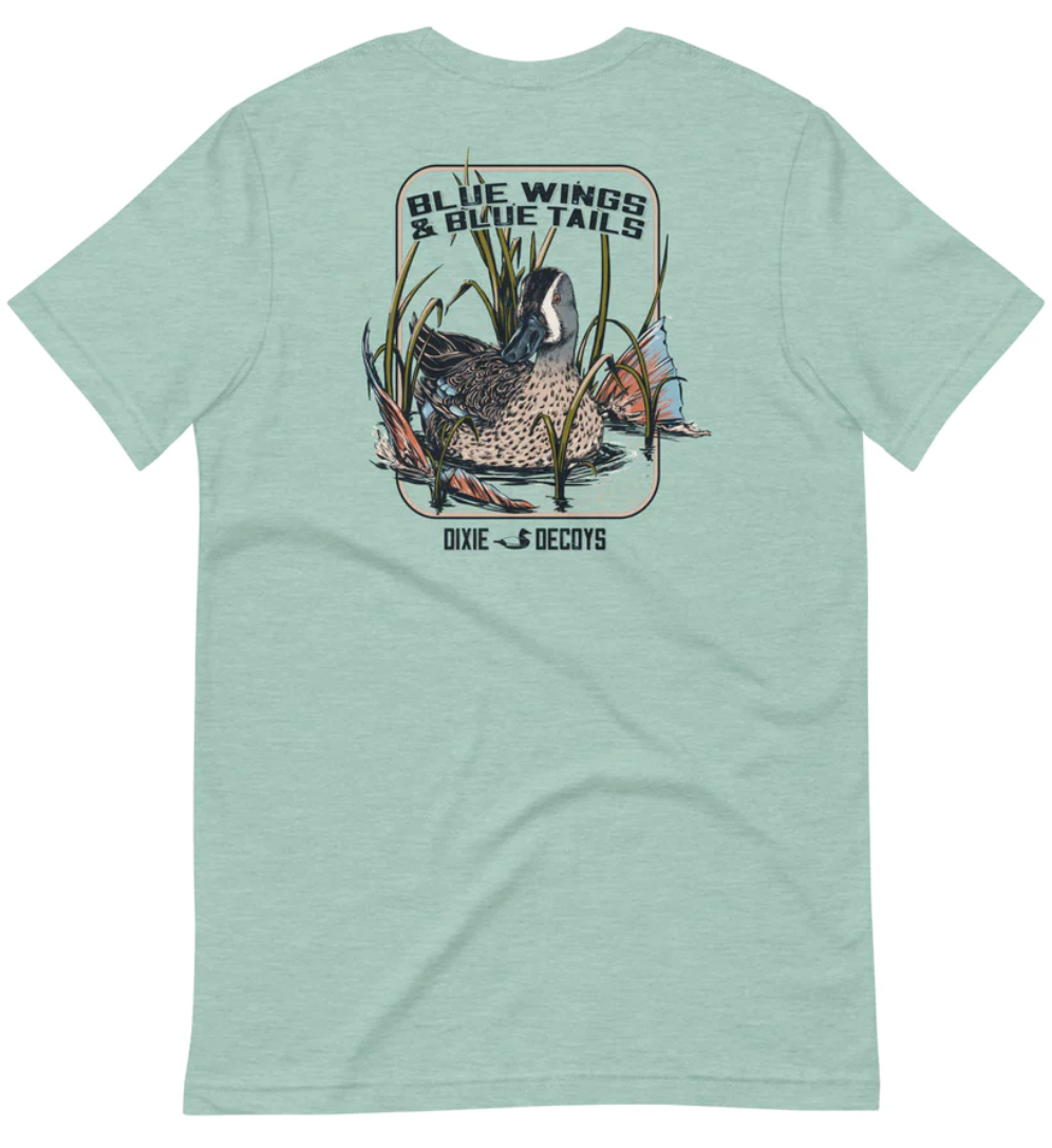 Dixie Decoys | Feathers And Fins Tee