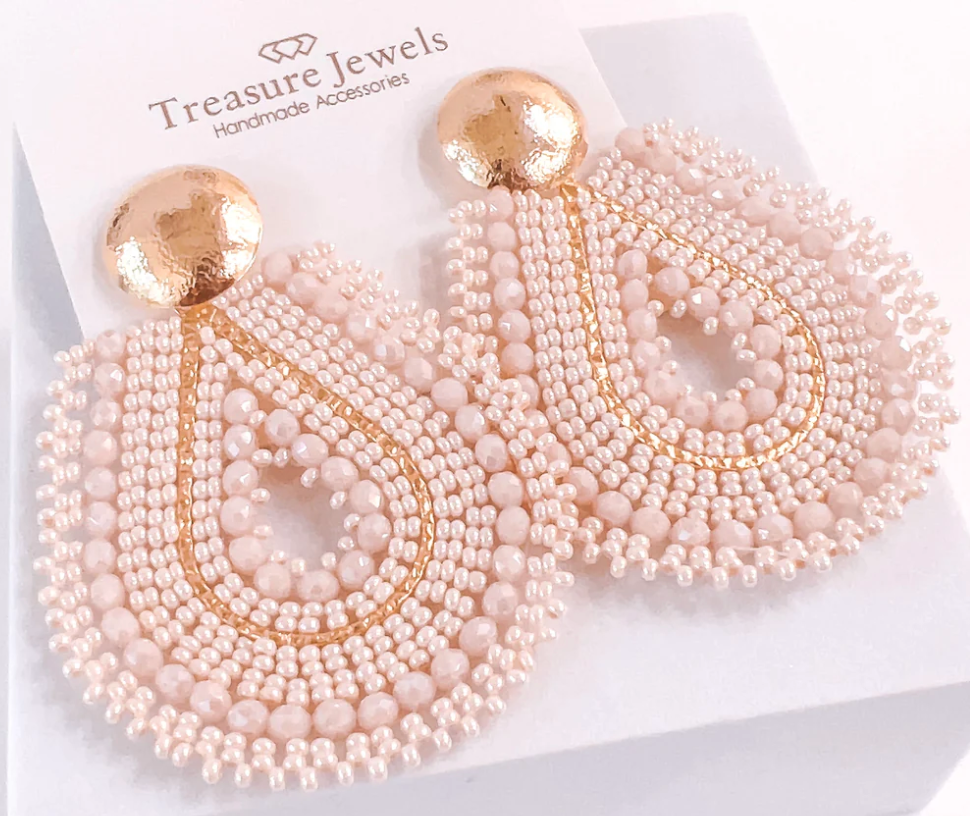 Treasure Jewels | Mariana Nude Earrings