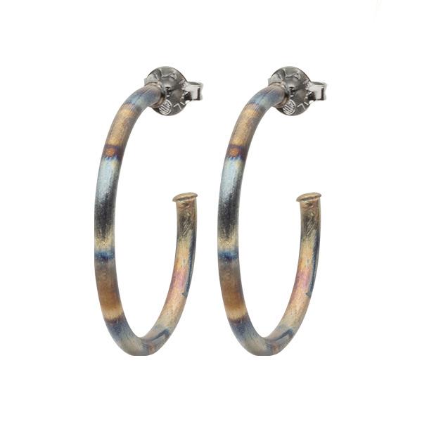 Sheila Fajl | Everybody's Favorite Hoops - Burnished Silver