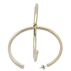 Sheila Fajl | Rihanna Hoops - Brushed 18K Gold Plated