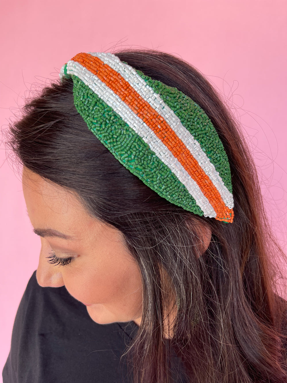 Treasure Jewels | Green And Orange Headband