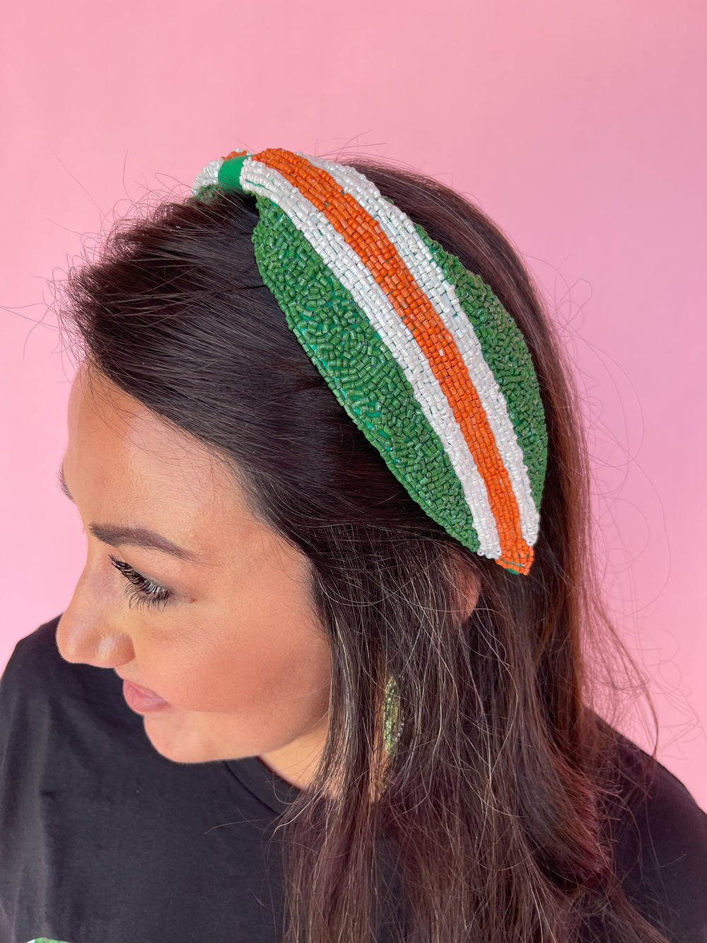 Treasure Jewels | Green And Orange Headband