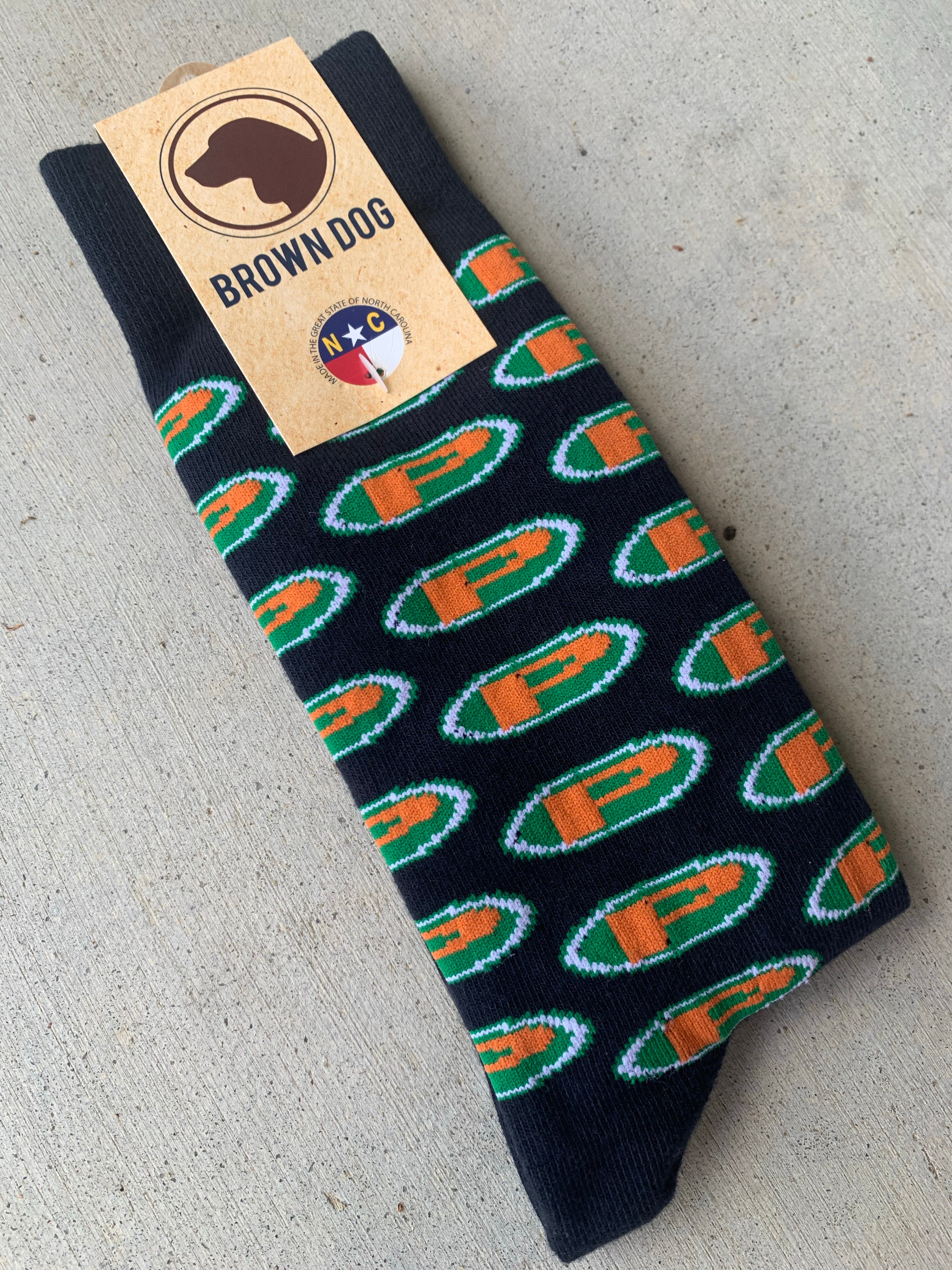 Brown Dog Hosiery | Pinewood Logo