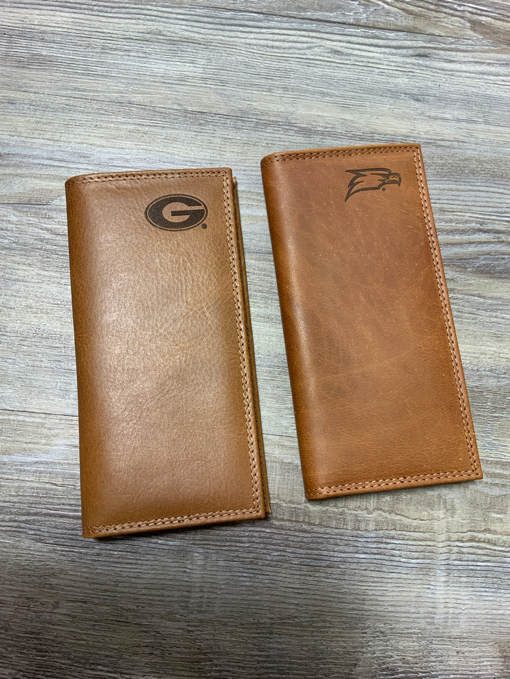 Zep-Pro | Men's Embossed Leather Wallet-Checkbook