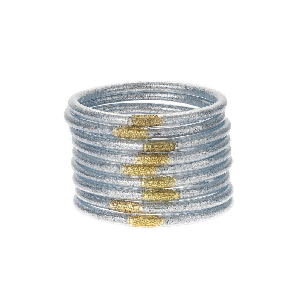 BuDhaGirl | All Weather Bangles - Silver